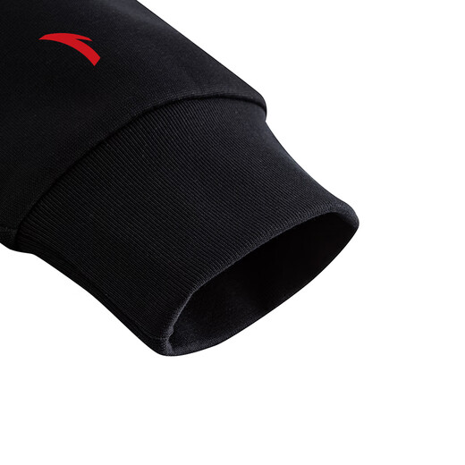 ANTA (ANTA) Stand Collar Executive Jacket Men's 25th Autumn Commuting Fashion Casual Sports Jacket Top 152547706 Basic Black-2 L (Male 175)