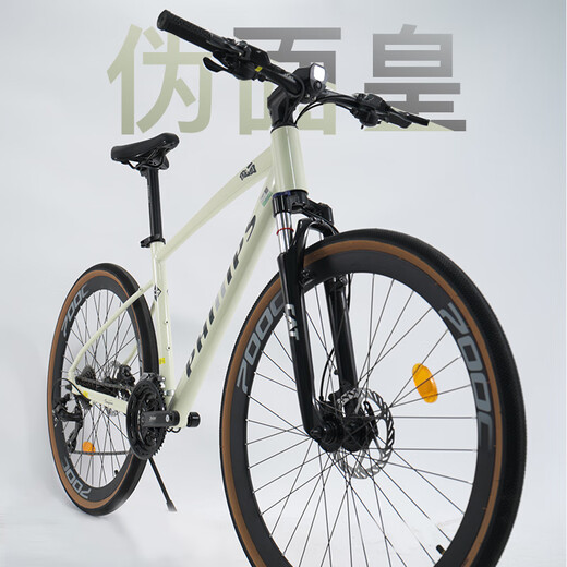 Philips (Phillips) Benjamin Series Gravel Road Bicycle adulte variable vitesse d'absorption d'amortisseur d'entrée de gamme hommes et femmes en montagne monte