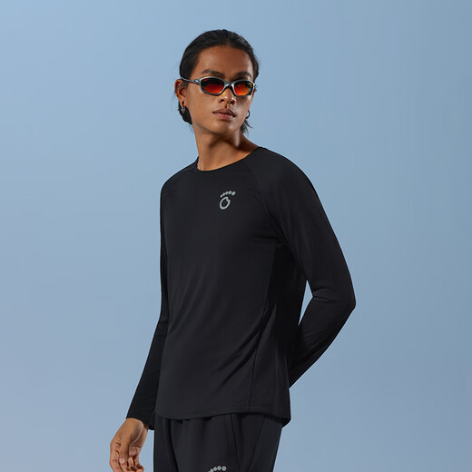 
Macondo original single product running long-sleeved T-shirt 9th generation breathable quick-dry sweat stains invisible and not easy to show night sea blue girl L