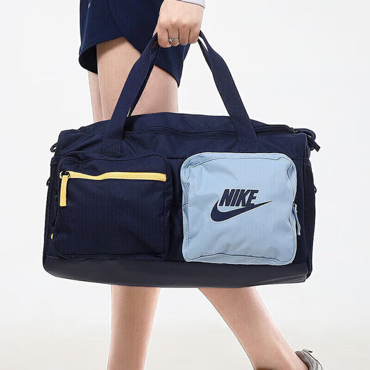 耐克（NIKE）官方舰店健身包新款大容量运动包拎包桶包潮流手提包斜挎包单肩包 BA6169-410-商场同款 MISC