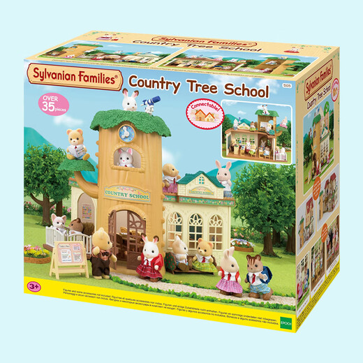 森贝儿家族（Sylvanian families）快乐树礼品套装 过家家女孩玩具玩偶套装