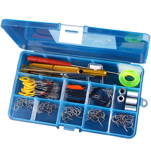 Fishing Source Fishing Line Fishhook Set Double Hook Space Bean Bulk Fishing Accessories Box New Fishing Gear Collection Iseni-Deluxe Edition Others