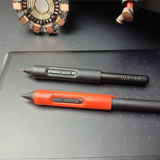 
WACOM original digital tablet ctl472 672 4100 6100 490 690 Bold heavy pen holder Pink pen holder Send refill 7.5x1.2cm