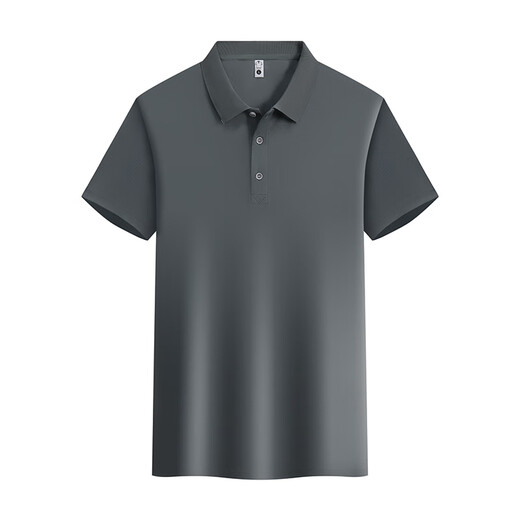Zgqopolo-Shirt für Männer und Frauen kurzärmeliges Sommer dünn geschäftsgeschäftsgeschäfts-Eis-Seiden-Revers-Hemd-Ärmel-Paul-Shirt-Oberteil kann angepasst werden.
