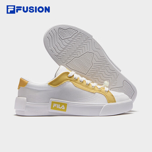 FILA FUSION斐乐女鞋帆布鞋2025夏季男鞋板鞋经典情侣薄底鞋