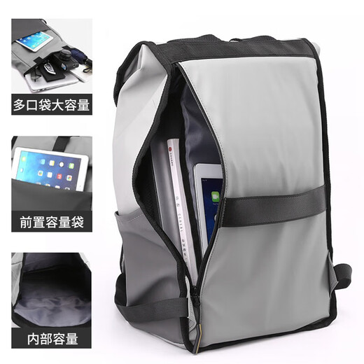 Polo Fashion Men's Men's's High-Und Localiers Travel Sac à dos Sac d'ordinateur imperméable léger Sac de banlieue Sac à école collégiale