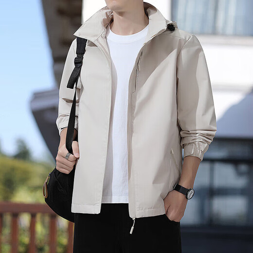 Pang Donglai dl tra offizielle Website Frühling und Herbst Schock Kleidung Herren-Langarmjacke windprofessioneller loser koreanischer Stil vielseitiger Jugendstehende Halsband Navy Schockkleidung 6626 m Empfohlen 95-115jin [Jin gleich 0,5 kg]