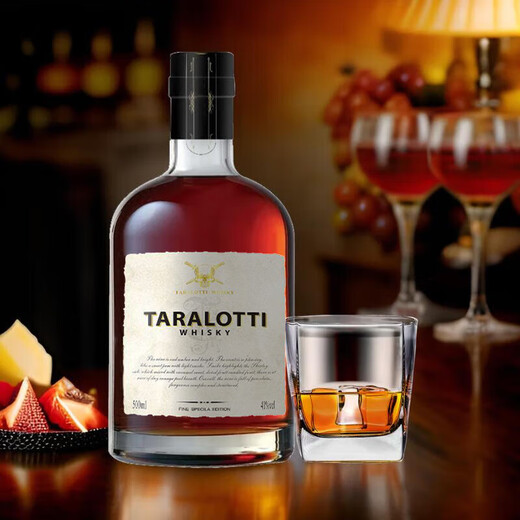 
TARALOTTI Whiskey and Foreign Wine British Original Wine Imported Spirits Base Wine Classic Coke Barrel Self-drinking Water 40° 500ml 2 bottles + gift bag