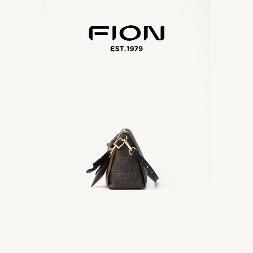 
FION (FION) 2025 new light luxury presbyterian small square bag versatile commuter shoulder bag pillow bag