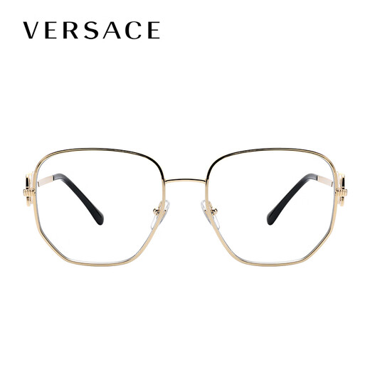 范思哲（VERSACE）光学眼镜框女款全框多边形近视超轻镜架专业可配镜片1283 1002 54