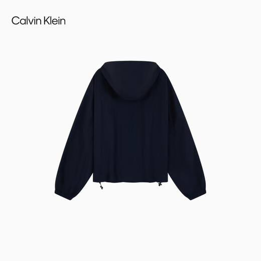 Calvin Kleinjeans 25 Letras clásicas de Autumn Autumn New Women al aire libre Chaqueta con capucha casual CEF Naked Blue xxs