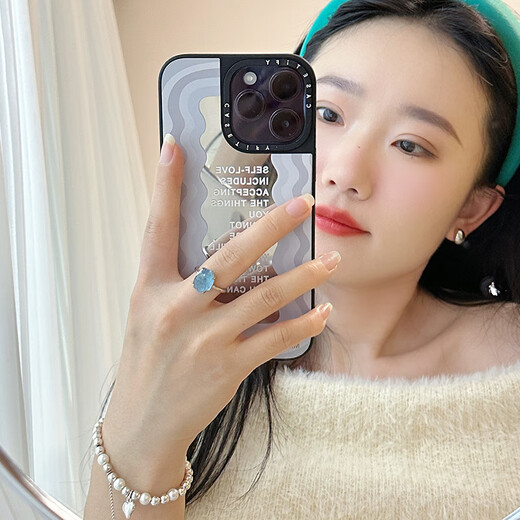 Fat Donglai quality aquamarine ring natural ice raw stone men and women ice candy shape raw ore specimen