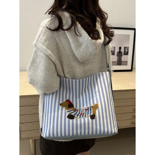 
Dadong multi-functional dachshund dog backpack women's bag 2025 new fashion college style tote bag large capacity backpack style one