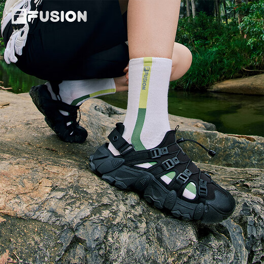 FILA FUSION斐乐官方潮牌运动凉鞋男子EXOCET SANDAL山脉休闲鞋2025夏季