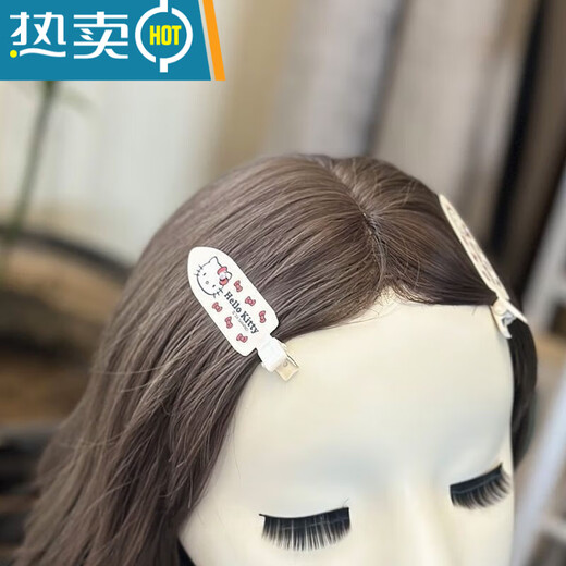 Tongrubi hairpin clips are decorated with internet celebrity hottest HelloKitty decoration autumn and winter brown leopard print BB clip girl hairpin 12187 leopard print markless hairpin pair