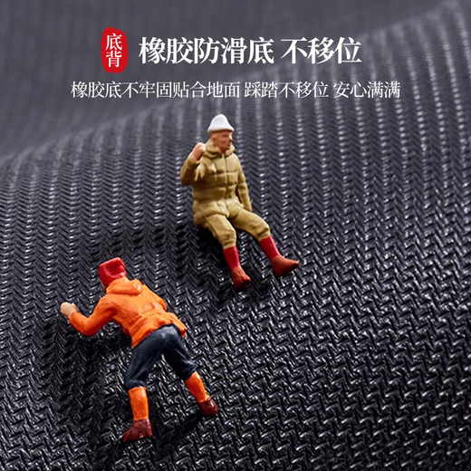 Yonghuan 2025 new kitchen floor mat water absorption and dirt resistance and anti-slip foot mat is easy to take care of carpet Baifufu Zhenjin 12159 40x60cm