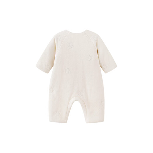 YEEHOO's same style in the store, autumn and winter new baby rompers, warm and cute bear quilted romper, bear quilted and clam 59cm (recommended for 0-3 months)