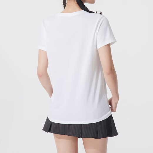 耐克（NIKE）女装运动套装25夏新款舒适透气简约短袖T恤宽松五分裤短裤两件套 休闲T恤+宽松五分裤 M