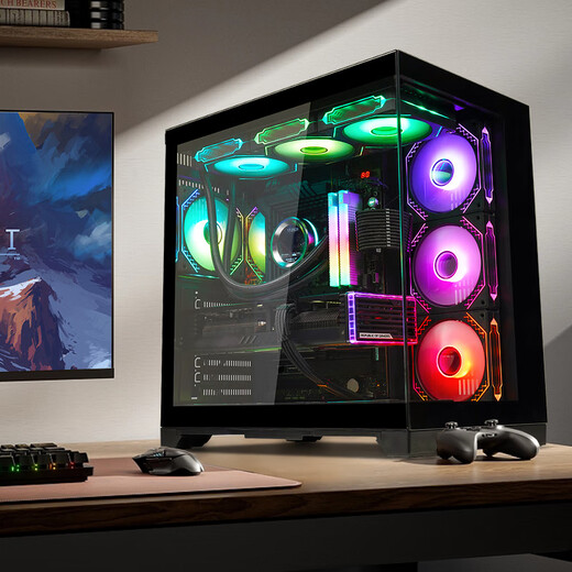 Colorful 24-issue interest-free 14600KF/265K with 5060TI/5070TI/5080/5090 graphics card Desktop host e-sports game AI design DIY assembly computer with a 14600KF丨32G丨1TB丨5060TI graphics card brand new in the original box