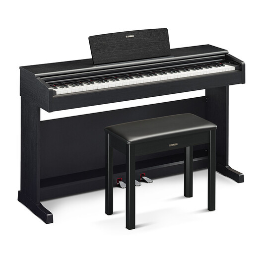 YAMAHA electric piano YDP145 electronic piano 88 key heavy hammer practice grade examination digital piano imported from Indonesia New product YDP145B black standard + gift bag