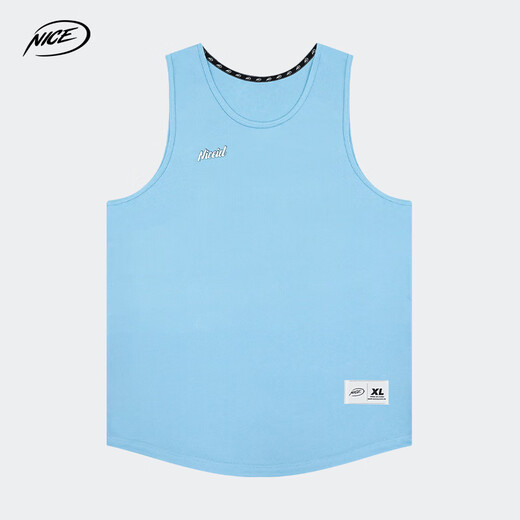 NICEIDNICE季篮球训练服吸汗透气速干背心 黑色 M