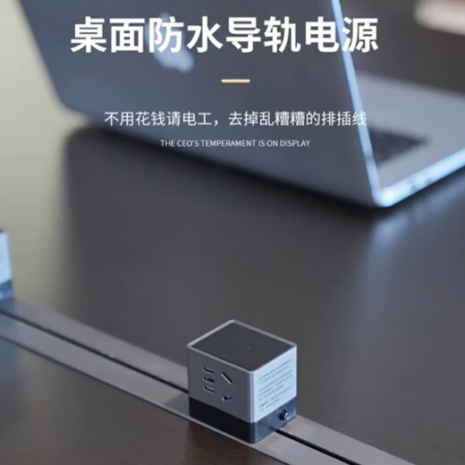 ZHONGWEI Boss Desk Simple Modern President Desk Desk Work Table Leader Light Luxurious Desk 2 Meters Single Cabinet