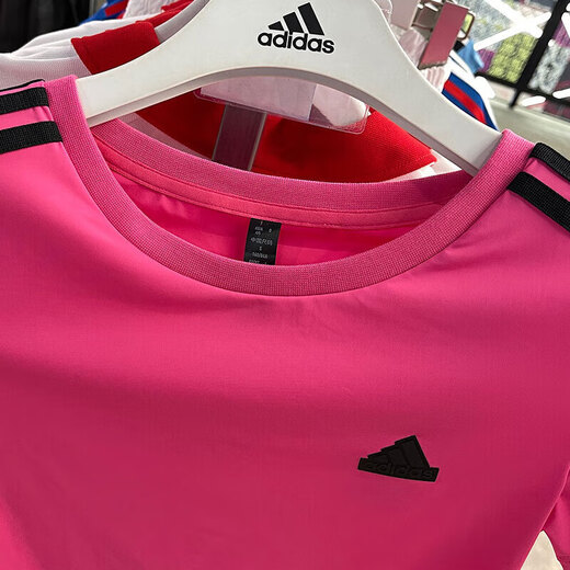 Camiseta de manga corta Adidas Camiseta Sportswear Sportswear redonda de cuello redondo de manga