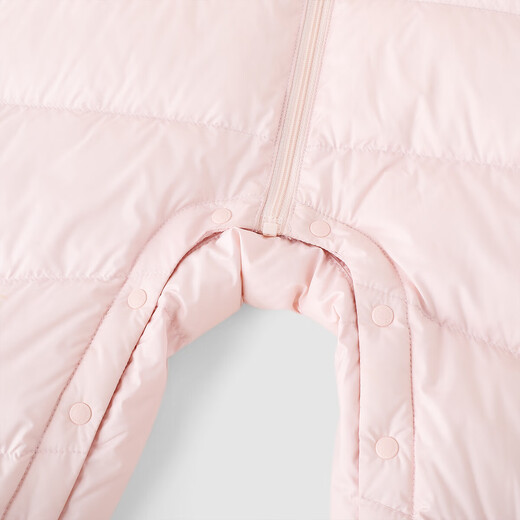 英氏（YEEHOO）婴儿衣服新生儿羽绒服冬季保暖连体衣羽绒爬服