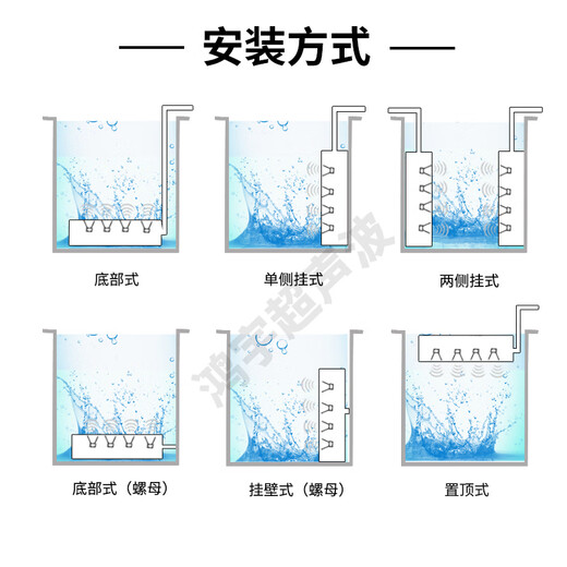 溥畔投入式超声波清洗机振板 25k28k40k 工业 超声波振板 震动板 震盒 HY-1048L非标定制