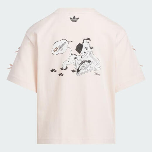 Adidas Originals Clover 2025 Girls 'College JG 101 Tee T-Shirt KG6626 One Size 164