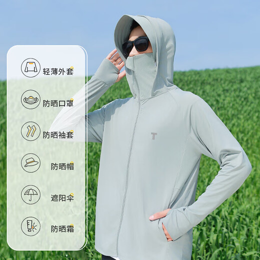 Ice silk hat brim sun protection clothing for men in summer breathable fishing sun protection clothing Ice feeling sun protection clothing BXT8002 light gray one size fits all 80-160Jin Jin equals 0.5 kg