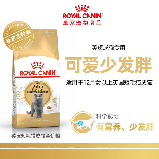 Royal Cat Food 10kg British Shorthair Cat Food Adult Cat Food Ragdoll American Shorthair Persian Tabby Blue Cat Special Full Price Cat Food General Food BS34 British Shorthair Adult Cat Food 2kg