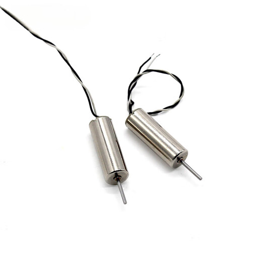 720 coreless motor 3.7V model aircraft toy high speed strong magnetic DC brushless motor high torque motor 720 motor (1 piece)