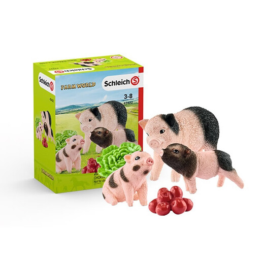 Serie de granja de animales simulados alemanes de Schleich, aves de corral, ganado, animales pequeños, gallinas, agricultores masculinos, ovejas, 13882