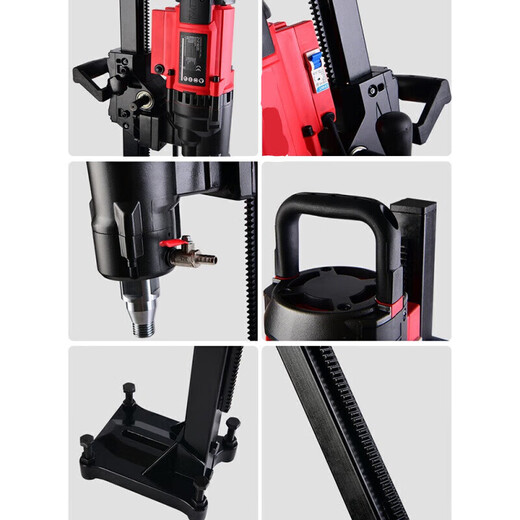 9220 Desktop Wasserbohrgeräte Bohrloch-Bohrwerkzeug Standard-Matching Mahlzeit Wandverstärkte Beton 300 Dual Speed 3 9230 Neues 3500W-Paket Zwei-Belt-Geschenkpaket
