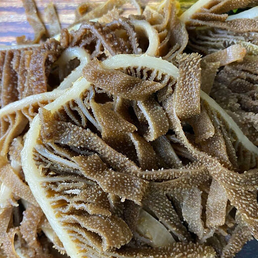 Fresh Black and White Melaleuca Tripe Beef Louvre Packed for Commercial Hot Pot Ingredients Beef Tripe Chilled Wholesale Black Melaleuca Tripe 5Jin Jin equals 0.5kg Pack/bag