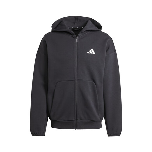 Adidas Men's Sports Style Series M FI SL FZ Knitted Jacket JI8768 Black L