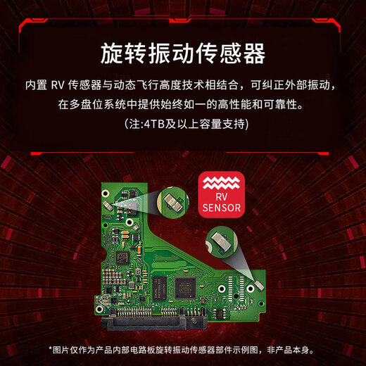 Seagate (SEAGATE) NAS hard drive 16TB 256MB mechanical hard drive CMR vertical silent and low consumption data recovery service 3.5 inches Seagate Coolwolf ST16000VN001