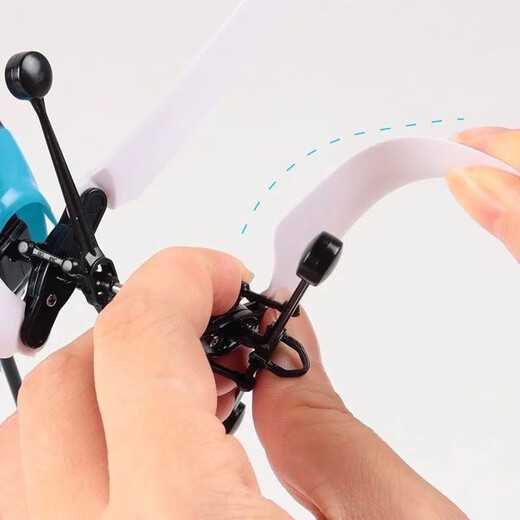 泰尔兹儿童感应直升飞机室内手势悬浮无人机耐摔充电遥控无人机男孩玩具 没有飞机只有遥控器 高配+飞机+充电线+遥控器+电池