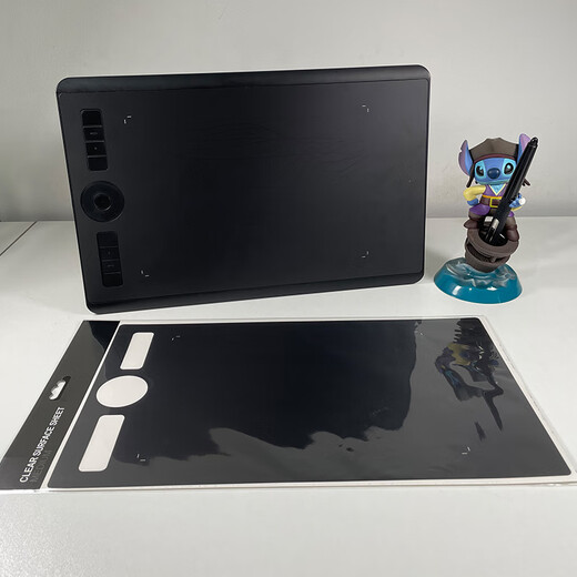 原装数位板贴膜影拓Pro PTH660 460 860手绘板保护膜石墨类纸膜 CTL672石墨膜纸质触感 送10 0x0cm