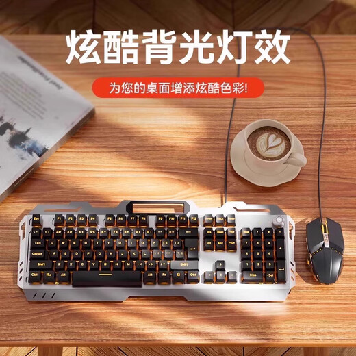雷蛇(RAZER)德国键盘鼠标套装有线耳机三件套电竞游戏电脑笔记本专用机械外设 【无线单键盘】【黑色蓝光】2.4G连接+静音舒适+