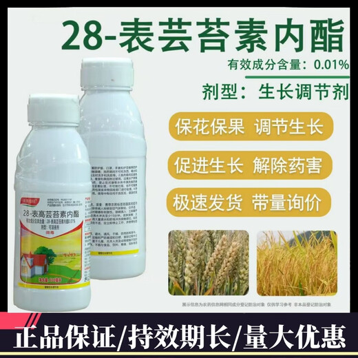 28 Epibrassinolide 0.01% fruit tree and vegetable field growth regulator that promotes growth, resists stress and eliminates pesticide damage 1000g