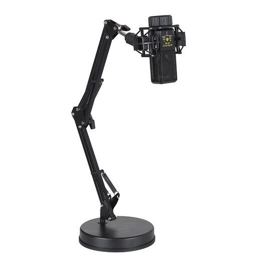 LEWITT microphone stand desktop bottom is suitable for condenser microphone LEWITT 240 live broadcast cantilever support bracket adjustable 240/440 square with mesh shock mount + disc bracket + mobile phone clip