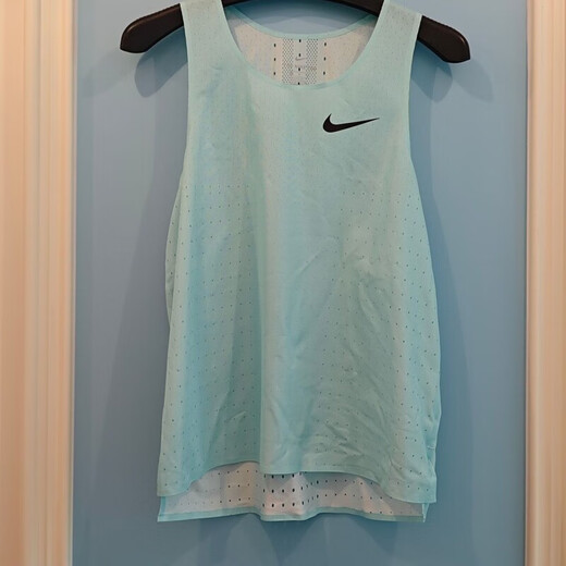 NBA Nike-Nike Sports Track and Field Vestido seco rápido Examen físico Competición Breatable Traje de entrenamiento Maratón Maratón Running Sports Men and Women Nike- [Jagua Fabric Full Pressing Glue Versión de Glue] White Single Hook Blue Flame 120 Nike-L+ (Versión de actualización de tela Jagua) 120-140