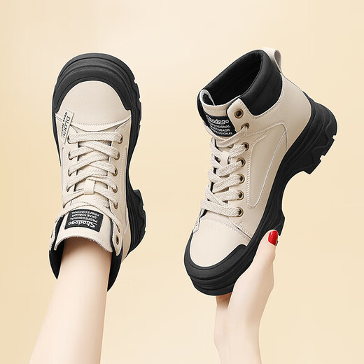 Bottes Martin polyvalentes pour femmes Wearngsen pour femmes 2025 Bottes courtes de style britannique de printemps et d'été