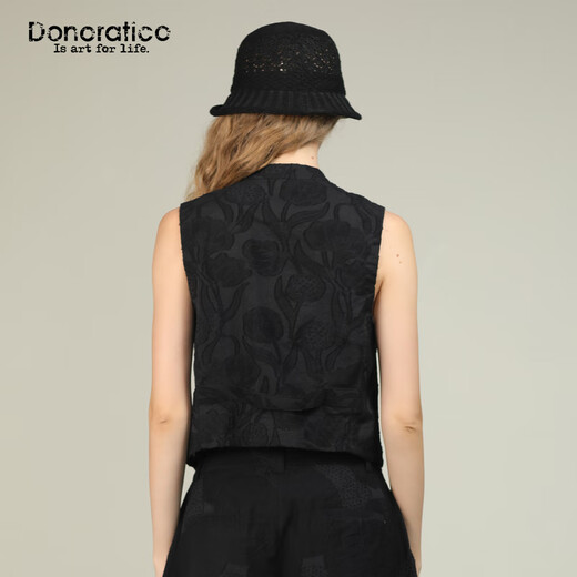 Donoratico Dayiyan Literario Retro 2025 Summer Nuevo Producto Estilo casual Colores mixtos y patrones florales jacquard