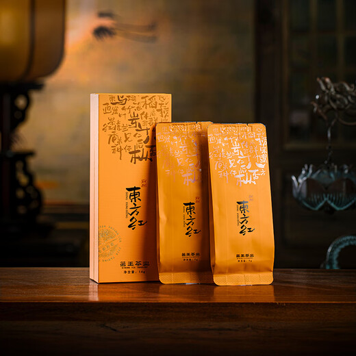 第王乌岽鸭屎香14克潮汕茶叶凤凰单枞茶高山乌龙茶特级单丛茶叶品鉴装 乌岽东方红14g*1盒 14g