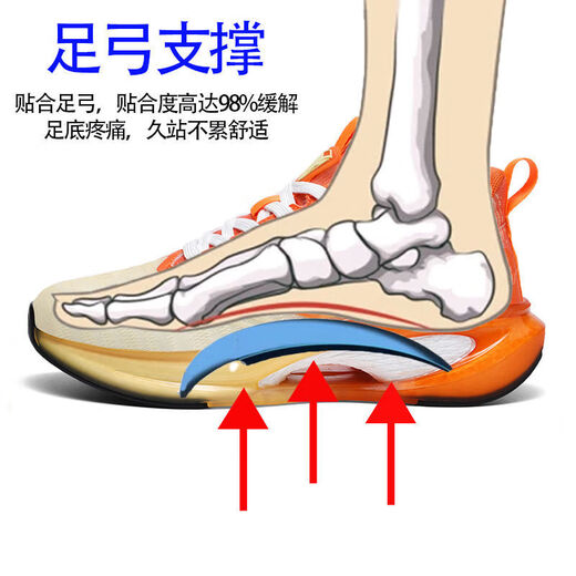 Los zapatos de pie planos de Yusenyi para hombres en verano mejoran la forma del pie y la corrección de postura del horóscopo interno del pie plano FIESTO FIJO 9888 MESH AZUL LIGHT 39
