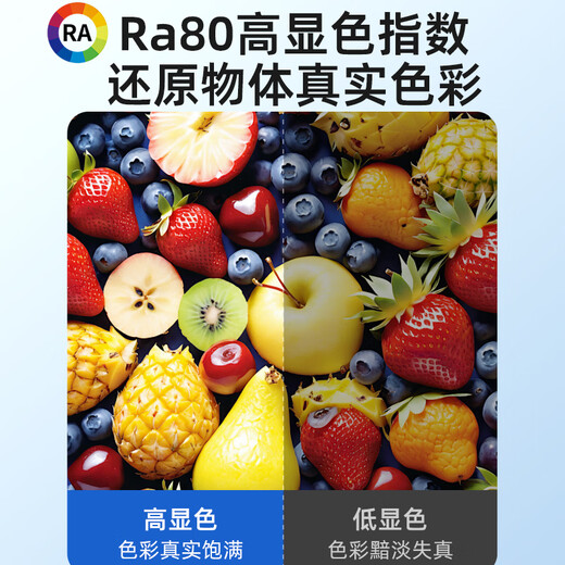 Lesso LED energy-saving light bulb cylindrical bulb E27 large screw socket 50W high power property commercial factory lighting white light 6500k