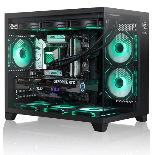 MSI Intel 24-issue interest-free 265K i5 14600KF 5060Ti RTX5070Ti 5080 console game DIY assembly machine computer desktop 14600KF+MSI 5070丨Delta full blood high frame丨with seven